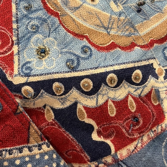 Bonnie & Norma Linen Blend Cottage core Blazer/Jacket - Picture 10 of 11